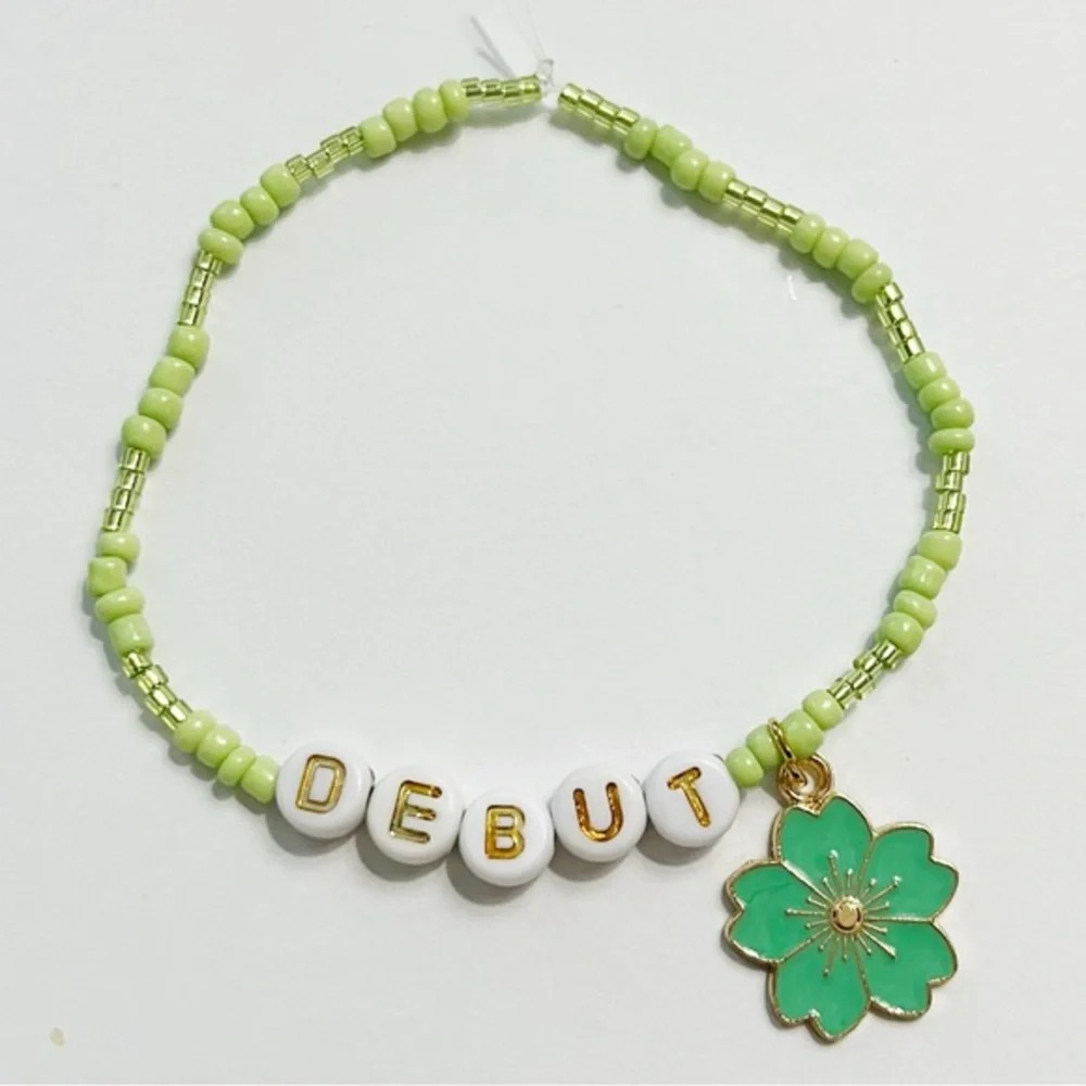 Taylor Swift Eras Tour Friendship Bracelet Debut Flower Charm